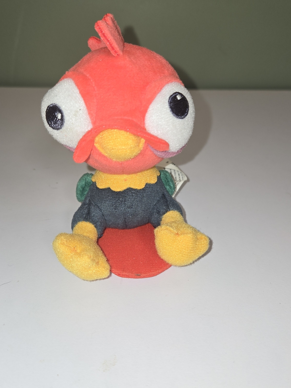 Disney Moana Heihei Magnetic Shoulder Plush 4.25" - Good Condition